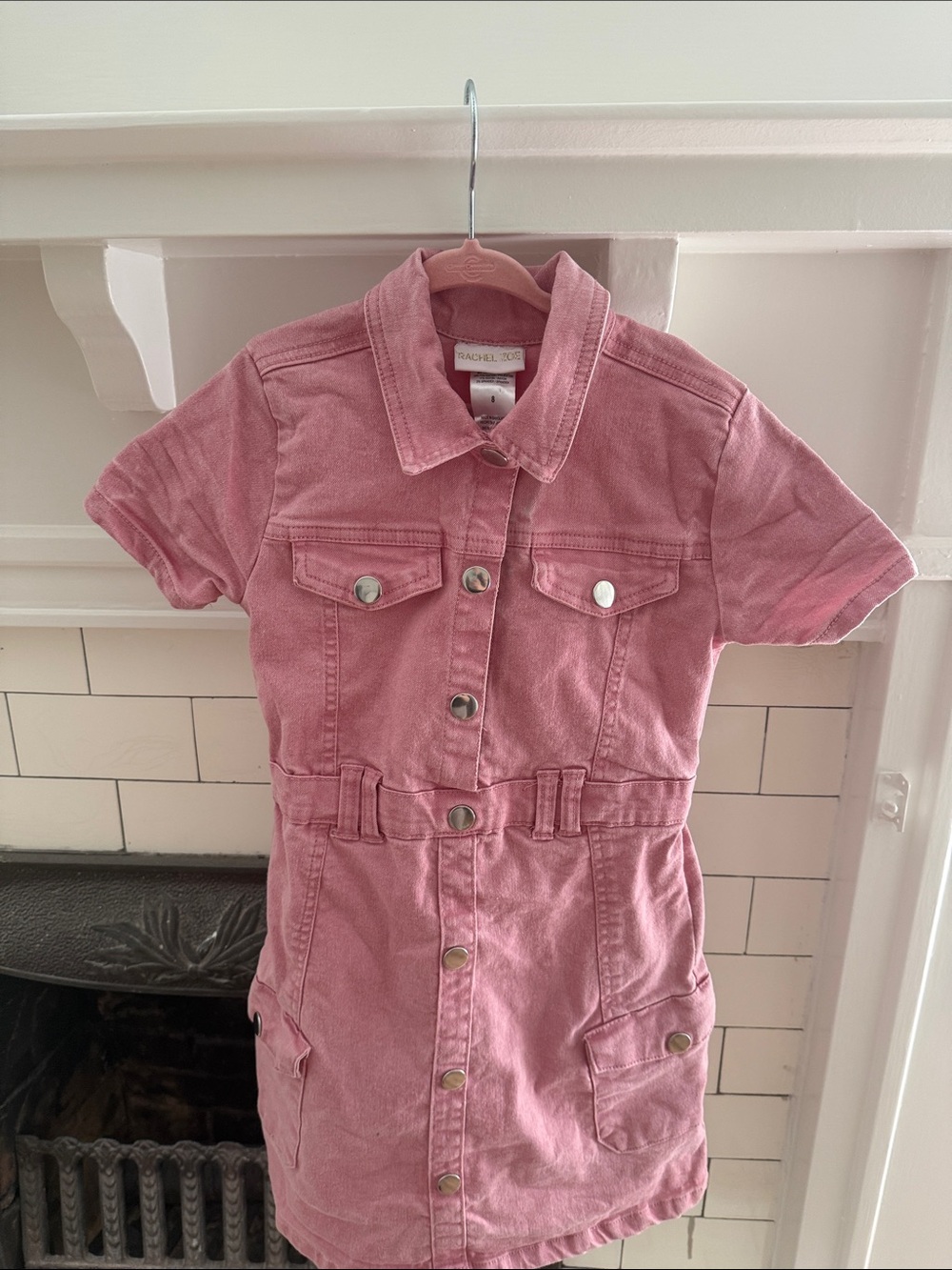 Rachel Zoe Pink Jean Dress